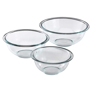 Glass Mixing Bowl Set